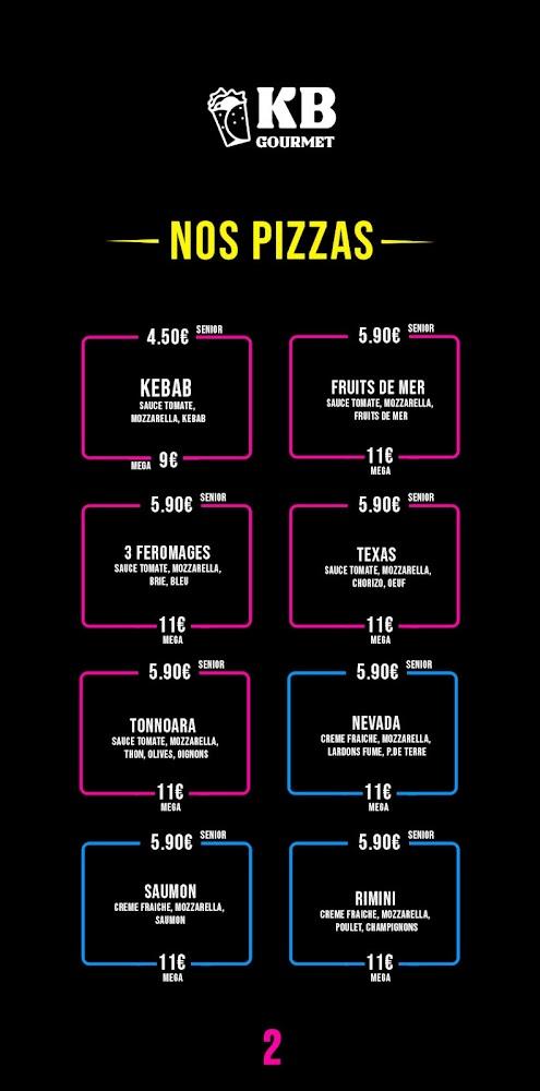 Kebab gourmet - Menu Image 2